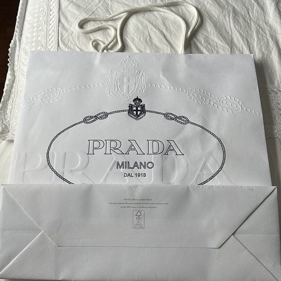 PRADA shopping paper bag, 16” x 16” - Picture 3 of 7